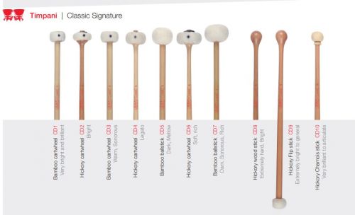 定音鼓棒Adams Timpani Mallets Bamboo(CD05)