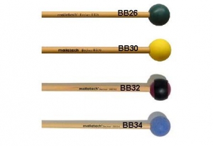高音木琴槌Malletech Xylo/Bell Mallets - Bob Becker Medium Bright Blue (BB34)