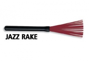 Vic Firth Jazz Rake - Red Plastic(BJR)