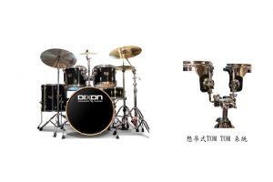 DIXON進階懸吊式5PCS鼓組 (PODD-1325)(760E)