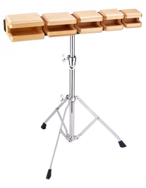 西式木魚組INPERCUSSION(WP) Temple Block 5Pcs (WB-005S)